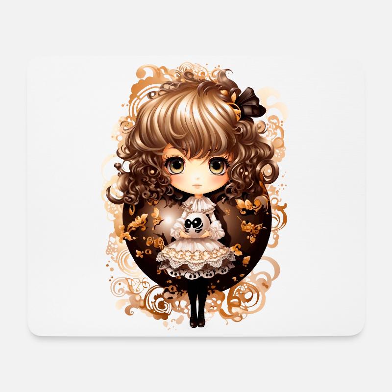 Dollie Ostern - Mousepad (Querformat) - Weiß