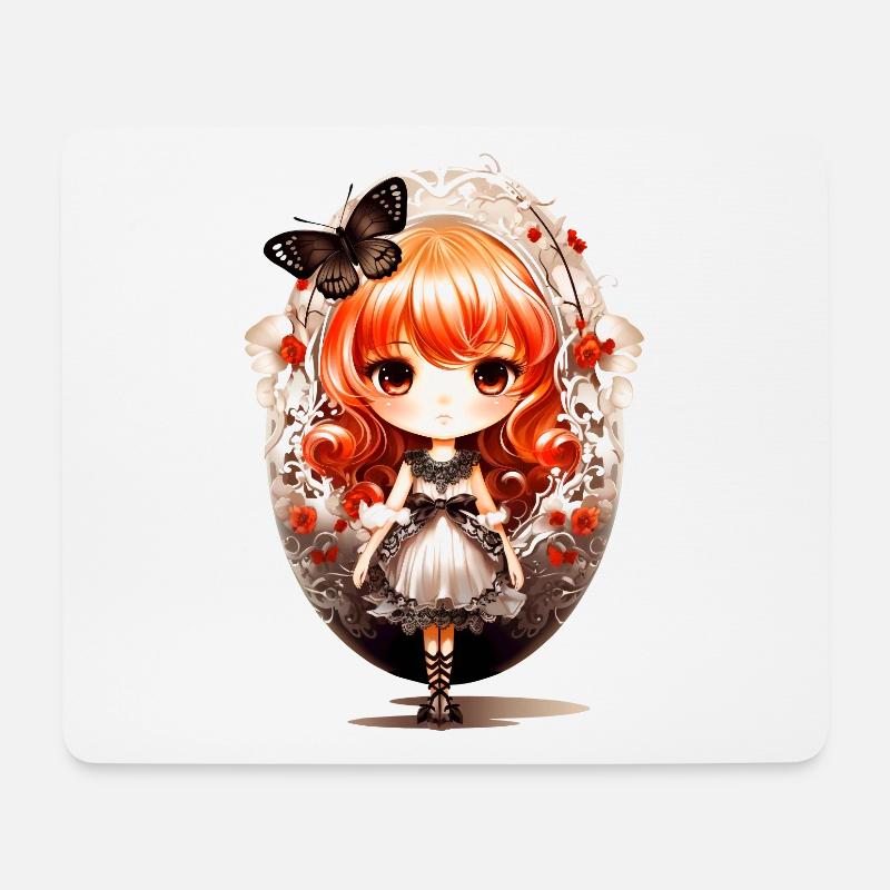 Dollie Easter - Mousepad (Querformat) - Weiß
