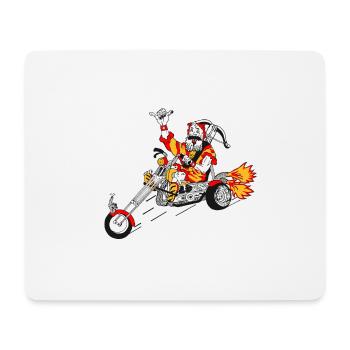 Moto, Wiltsch, Frech, Suisse, Camping - Tapis de souris (format paysage) - blanc - Devant