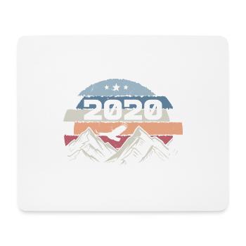 Original 2020 Millésime 2020 Anniversaire 2020 - Tapis de souris (format paysage) - blanc - Devant