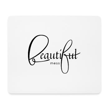 Bitte Design hochladen - Mousepad (Querformat) - Weiß - Vorne