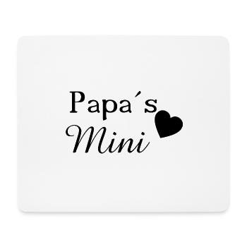 Papa Papa Fête Des Pères Cadeau En Famille Enfant Maman - Tapis de souris (format paysage) - blanc - Devant