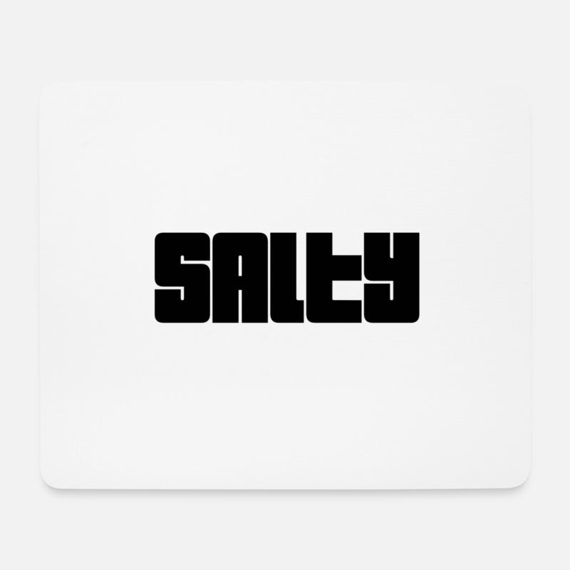 salty - Tapis de souris (format paysage) - blanc