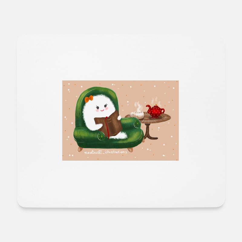 Chill your mind - Mouse Pad (horizontal) - white