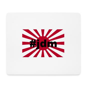 JDM Flag - Mouse Pad (horizontal) - white - Front