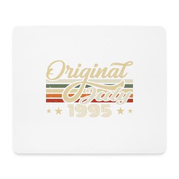 Geschenk 1995 Juli Geburtstag Geboren Im Juli 1995 - Mousepad (Querformat) - Weiß - Vorne