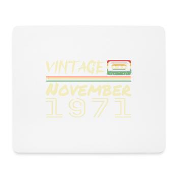 Legendary Since November 1971 - November 1971 - Mouse Pad (horizontal) - white - Front