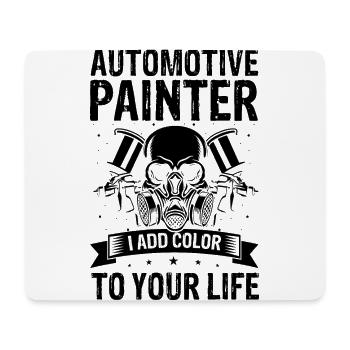 Car Painter Offer for Car Painters - Mouse Pad (horizontal) - white - Front