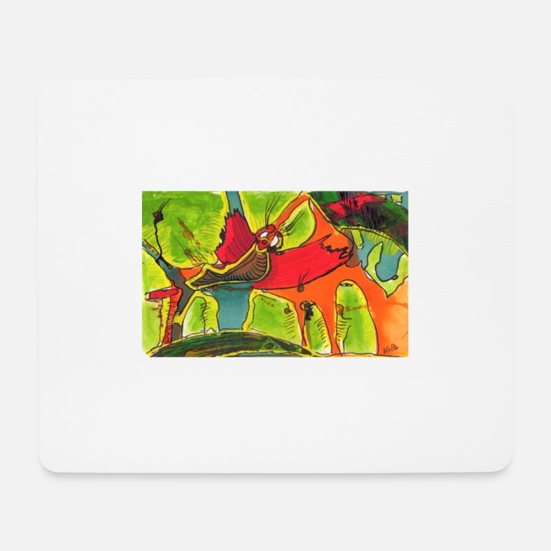 SPASStasy - Mousepad (Querformat) - Weiß