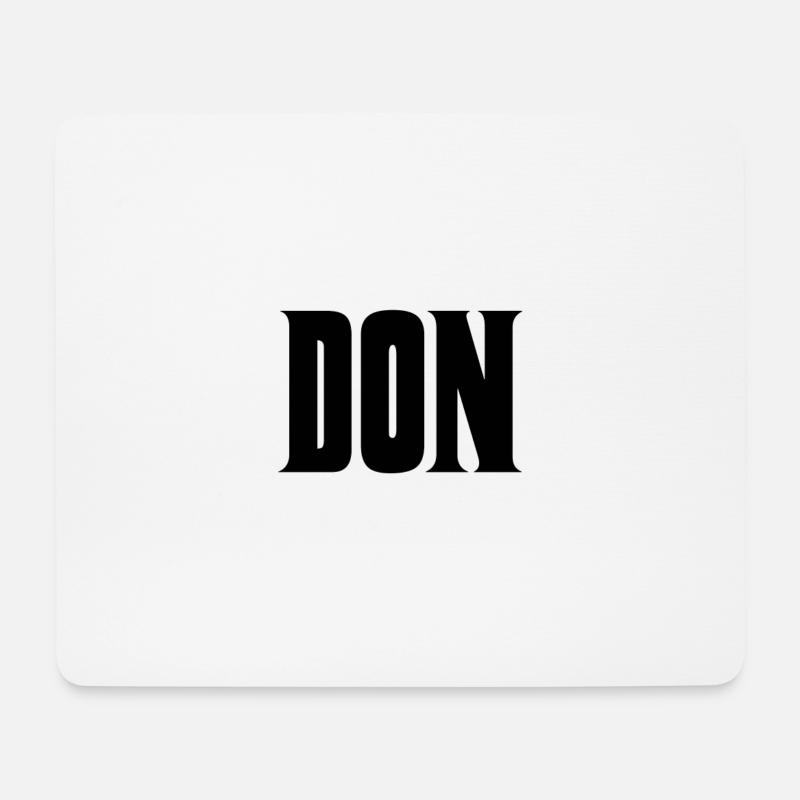 Don Detail DON - Mousepad (Querformat) - Weiß