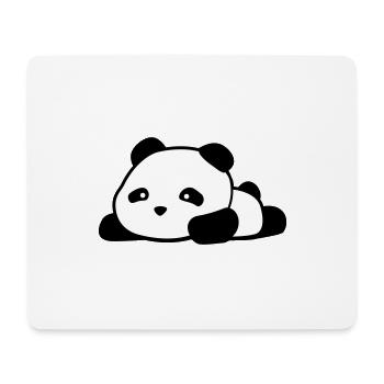 Panda - Mousepad (Querformat) - Weiß - Vorne