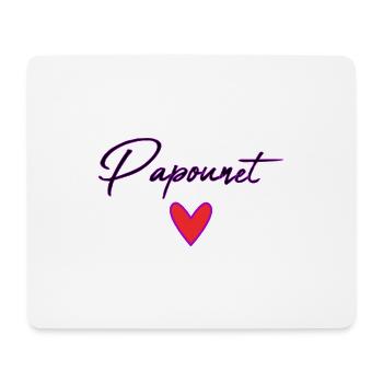 PAPOUNET. PAPA. FÊTE DES PÈRES. BONNE FÊTE PAPA - Tapis de souris (format paysage) - blanc - Devant