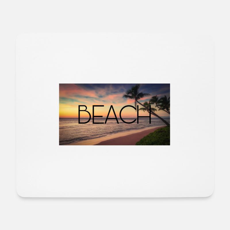 Beach - Mouse Pad (horizontal) - white