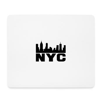 NYC New York USA America - Mousepad (Querformat) - Weiß - Vorne