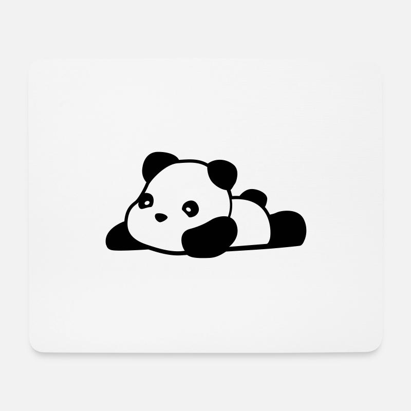 Panda - Mouse Pad (horizontal) - white