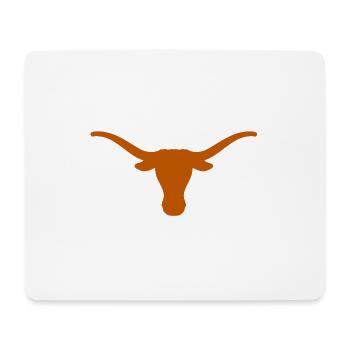 longhorn - Mouse Pad (horizontal) - white - Front