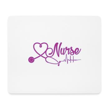 Nurse - Mousepad (Querformat) - Weiß - Vorne