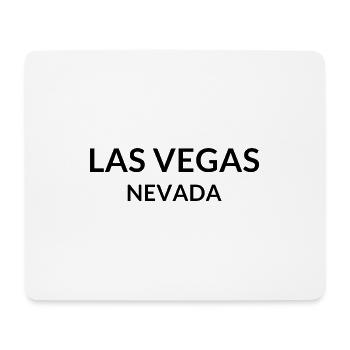 Las Vegas, Nevada, États-Unis - Tapis de souris (format paysage) - blanc - Devant