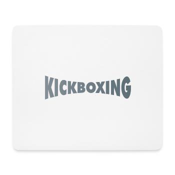 KICKBOXING - Mouse Pad (horizontal) - white - Front