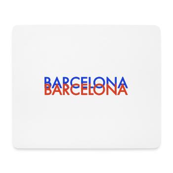 Barcelona - Mousepad (Querformat) - Weiß - Vorne