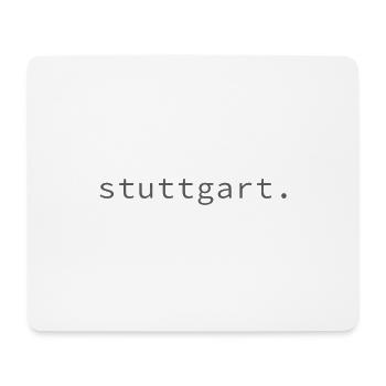 stuttgart. - Mousepad (Querformat) - Weiß - Vorne