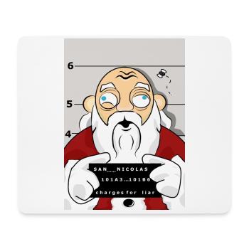 der Gefangene von Santa - Mousepad (Querformat) - Weiß - Vorne