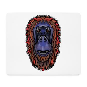 Butler par Jon Ball - Tapis de souris (format paysage) - blanc - Devant