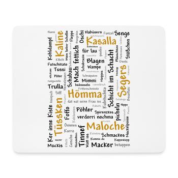 Ruhrpott - Mousepad (Querformat) - Weiß - Vorne