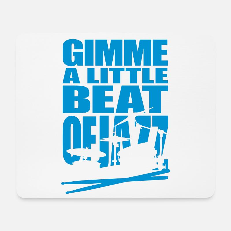 Gimme Jazz - Mouse Pad (horizontal) - white