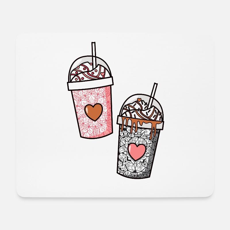 Friendship - Mouse Pad (horizontal) - white