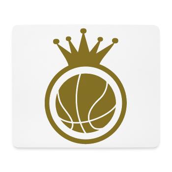 Basketball - Basket Ball - Game - Sport - Player - Mousepad (Querformat) - Weiß - Vorne