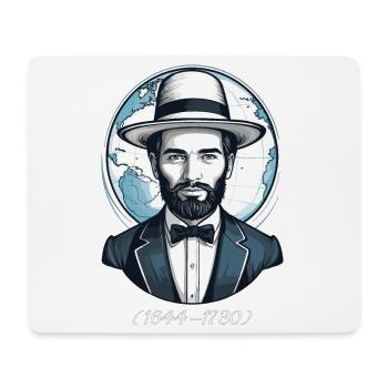 Amish Man - Mouse Pad (horizontal) - white - Front