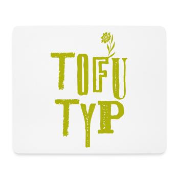 Tofu Typ 2 - Mousepad (Querformat) - Weiß - Vorne