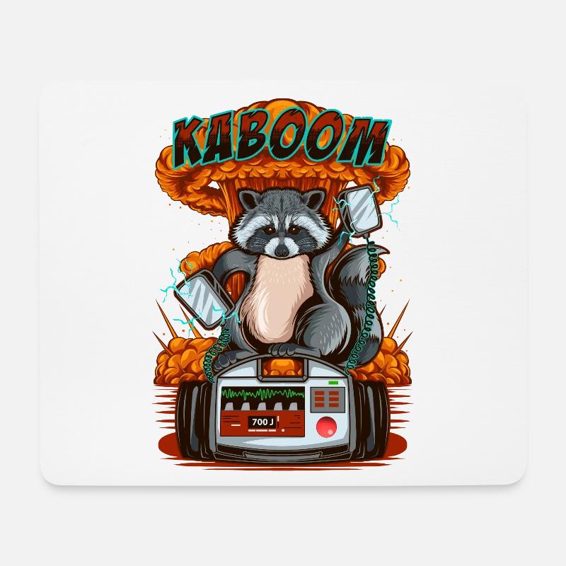 Rettungsdienst - Fun Shirt Design - Mousepad (Querformat) - Weiß