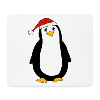 Christmas Penguin - Mouse Pad (horizontal) - white - Front