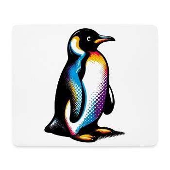 Pingouin - Tapis de souris (format paysage) - blanc - Devant