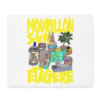 Mourillon on the shelf Toulon - Mouse Pad (horizontal) - white - Front
