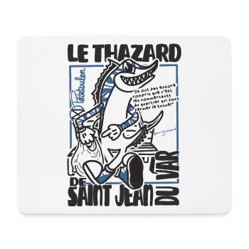 Wahoo from Saint Jean du Var - Mouse Pad (horizontal) - white - Front