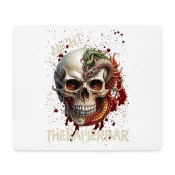 Nicht Therapierbar - Mousepad (Querformat) - Weiß - Vorne