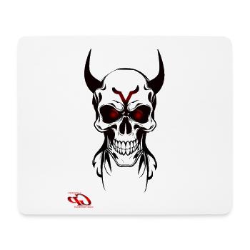COOLE Designer T-Shirt ORIGINAL PAUKNER GRNA - Mousepad (Querformat) - Weiß - Vorne