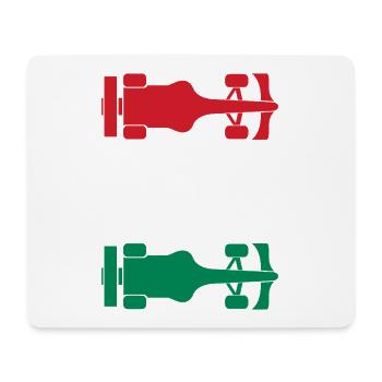 Formula Hungary Formel Racing Ungarn - Mouse Pad (horizontal) - white - Front