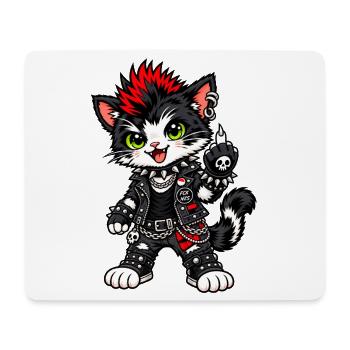 Glatzen Kratzen - Mousepad (Querformat) - Weiß - Vorne