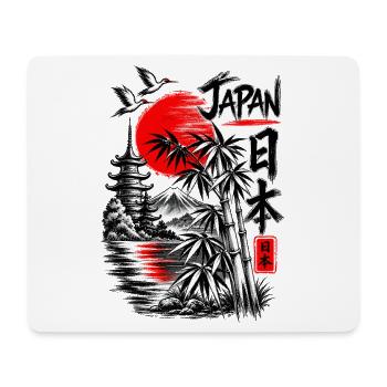 Japan – Land der aufgehenden Sonne - Mousepad (Querformat) - Weiß - Vorne