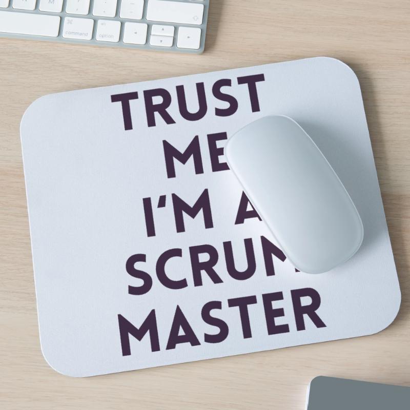 Trust me I'm a scrum master Geschenk Computer Code Mousepad (Querformat)