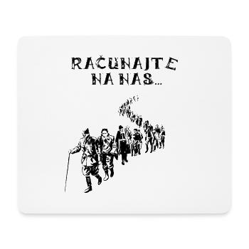 Partizani - Racunajte na nas (b) - Tapis de souris (format paysage) - blanc - Devant