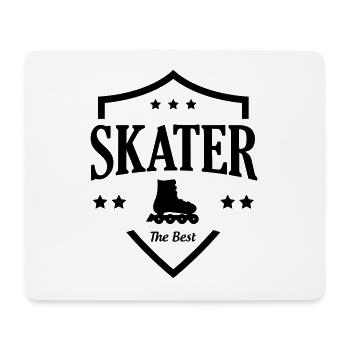 Roller Skates - Mouse Pad (horizontal) - white - Front