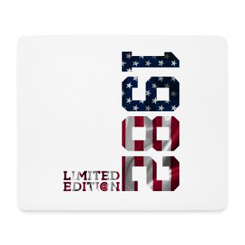 LIMITED EDITION 1982 USA 44. GEBURTSTAG - Mousepad (Querformat) - Weiß - Vorne