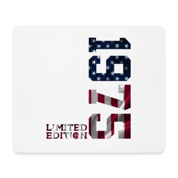 LIMITED EDITION 1975 USA 51ST BIRTHDAY - Mouse Pad (horizontal) - white - Front