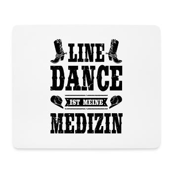 Line Dance Linedance tanzen Linedancing Geschenk - Mousepad (Querformat) - Weiß - Vorne