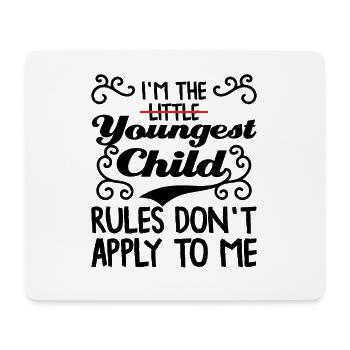 Familie Kinder Geschwister Lustig Geschenkidee - Mousepad (Querformat) - Weiß - Vorne